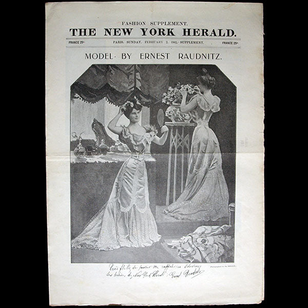 The New York Herald Fashion Supplement, February 2nd 1902