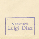 Jean Patou - Robe du soir en velours, tirage d'époque de Luigi Diaz (1929)