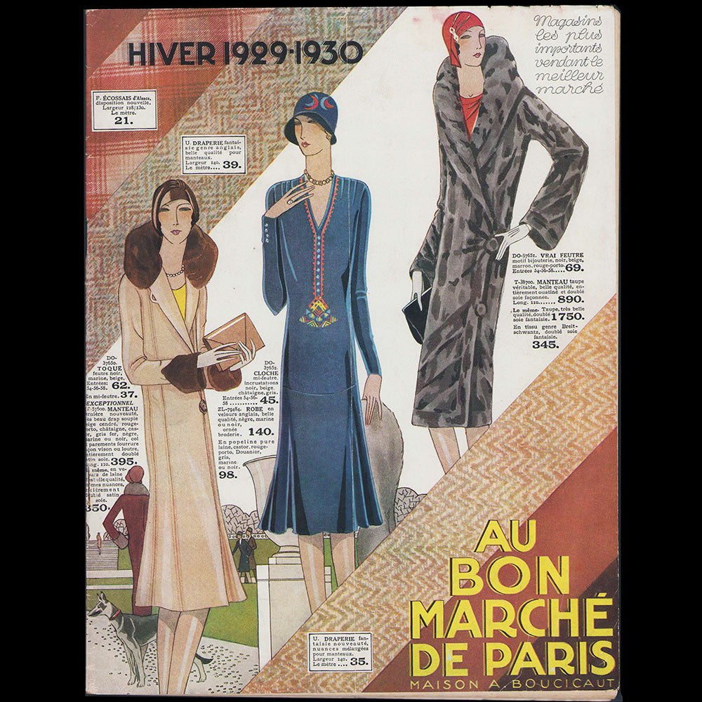 Au Bon Marché, catalogue de l'hiver 1929-1930