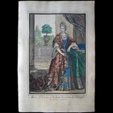 Bonnart - Marie Eleonor, Duchesse douairiere de Radziwil (circa 1690s)