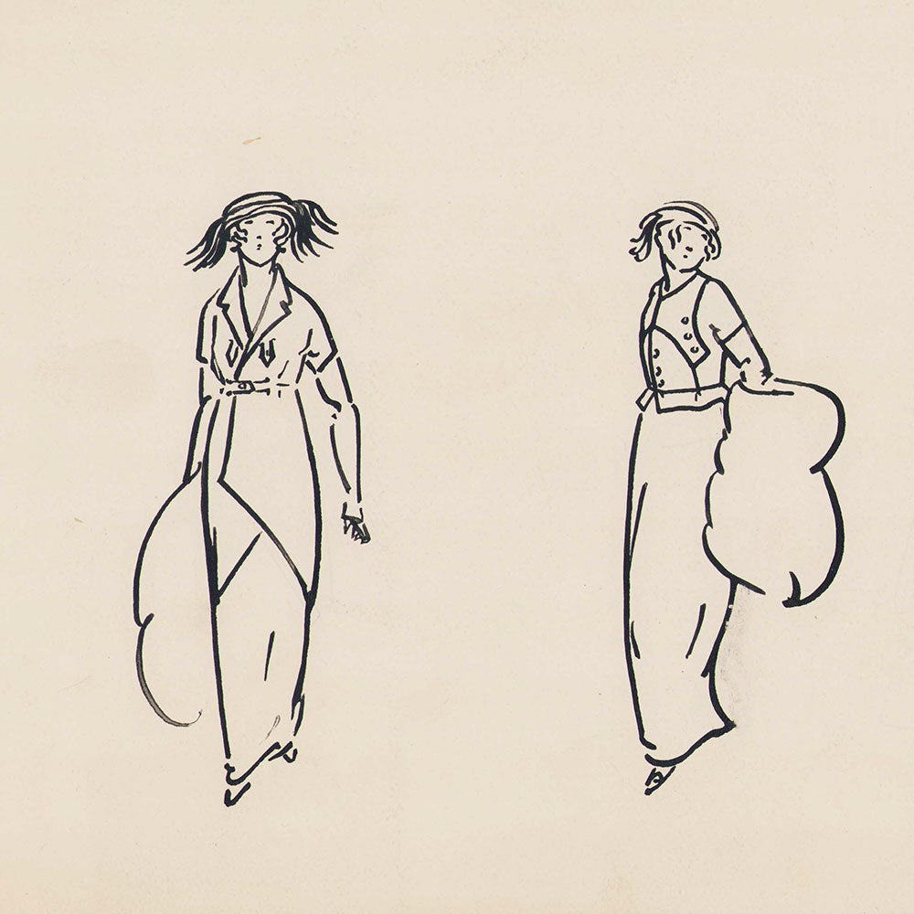 Fourrures Max - Quelques Idées pour Max, dessins de Ferdinand Boscher (1914)
