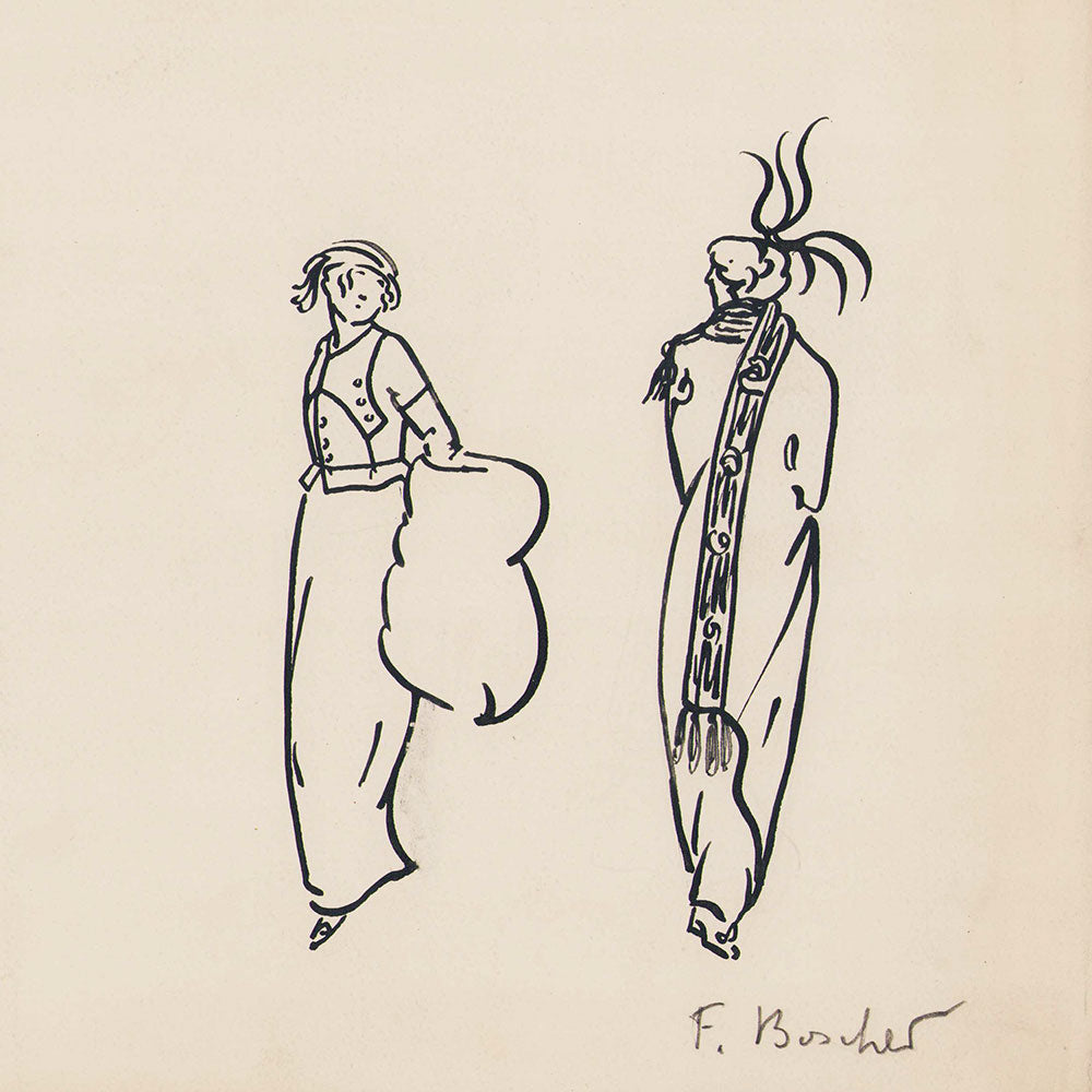 Fourrures Max - Quelques Idées pour Max, dessins de Ferdinand Boscher (1914)