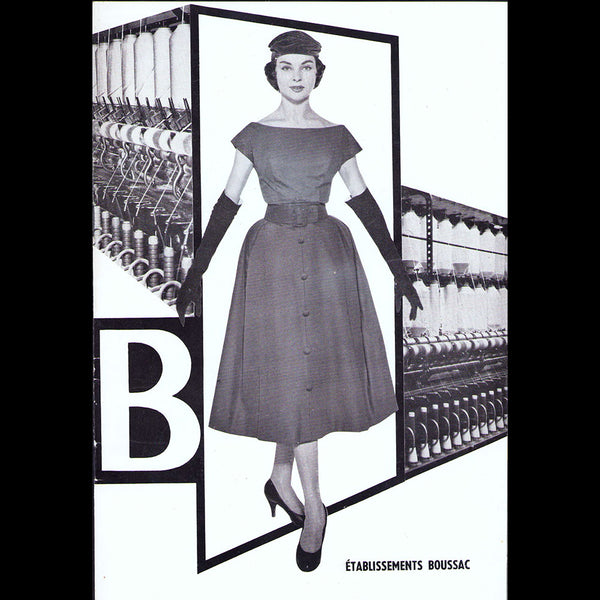 Etablissements Boussac - Filature, tissage, teinture, blanchiment, impression (1950s)