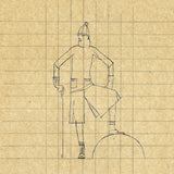 Mary Nowitzky - Projet de publicité, dessin de Bernard Boutet de Monvel (circa 1926)