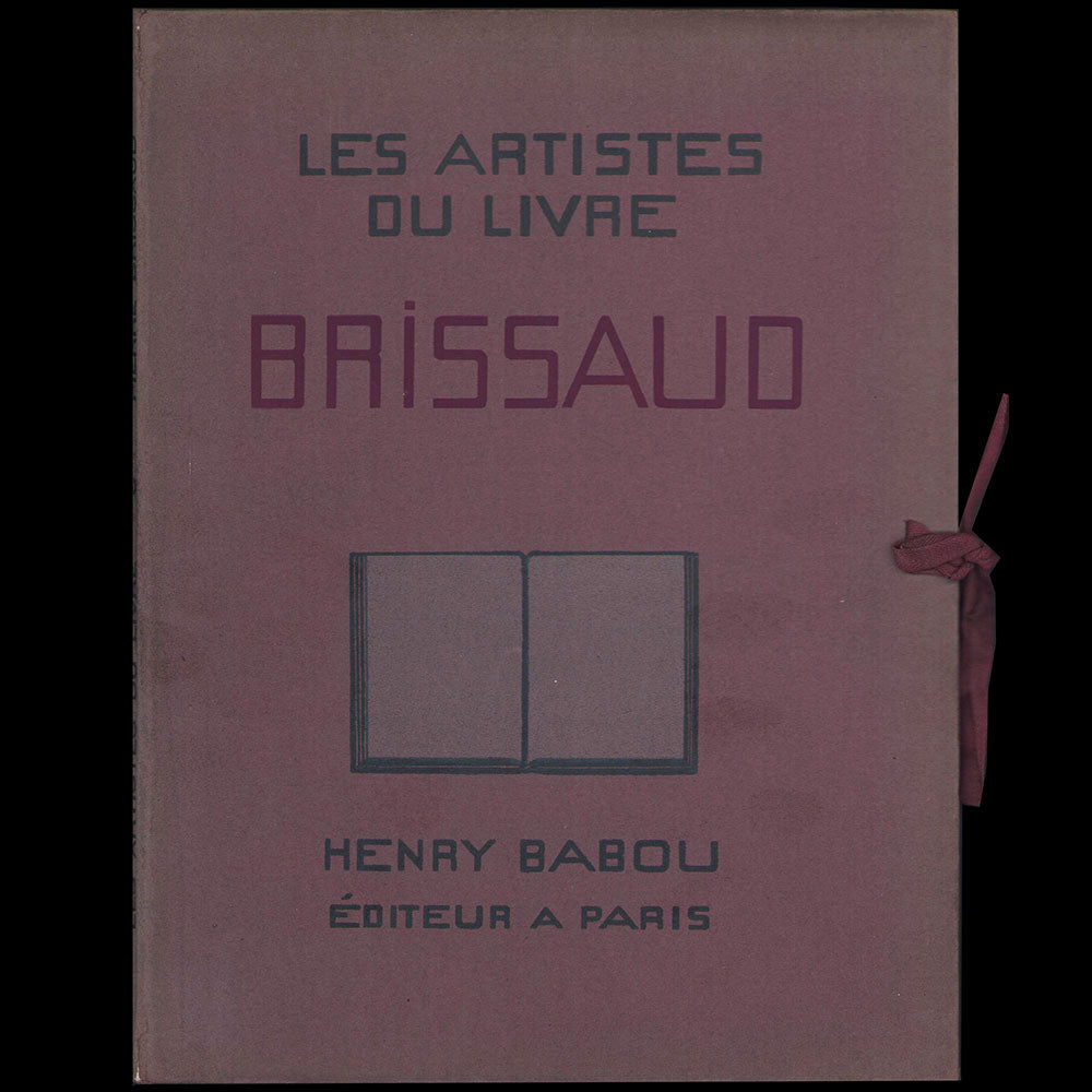 Pierre Brissaud - Les Artistes du Livre, exemplaire sur Japon (1928)