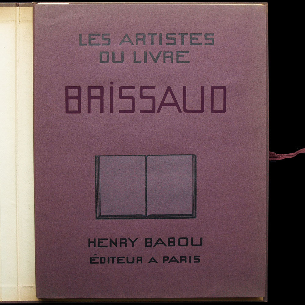 Pierre Brissaud - Les Artistes du Livre, exemplaire sur Japon (1928)