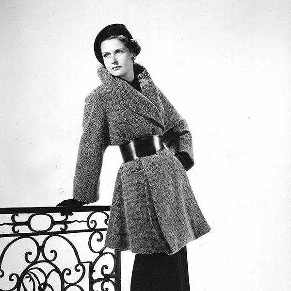 Bruyere - Manteau en lainage, tirage de Dorvyne (1949)