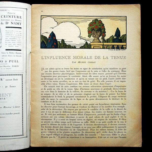 Monsieur, Revue des élégances, n3-4 (1920, mars-avril)