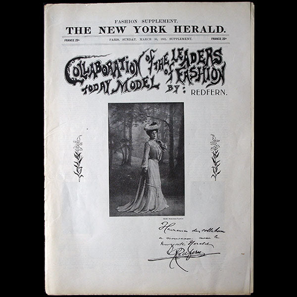 The New York Herald Fashion Supplement, March 30th 1902