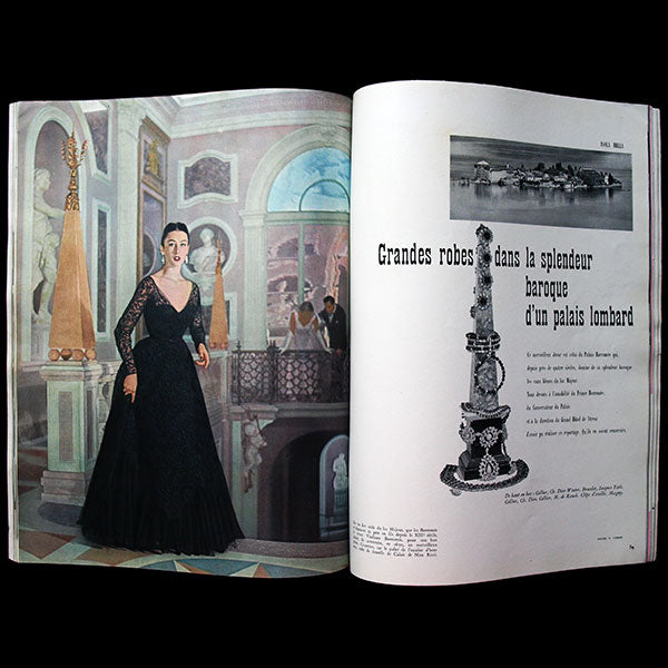 Album du Figaro, n°45, décembre 1953, couverture de Maurice Tabard