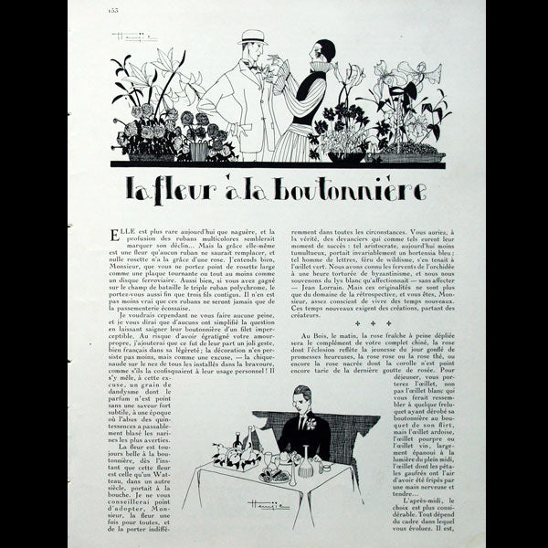 Monsieur, Revue des élégances, n19 (1921, juillet)