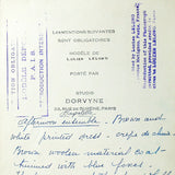 Ensemble Bagatelle de Lucien Lelong, chapeau de Maria Guy, photographie d'époque du studio Dorvyne (circa 1935)