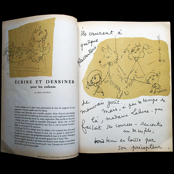 Album du Figaro, n°13, hiver 1947-1948, couverture de Baumgartner