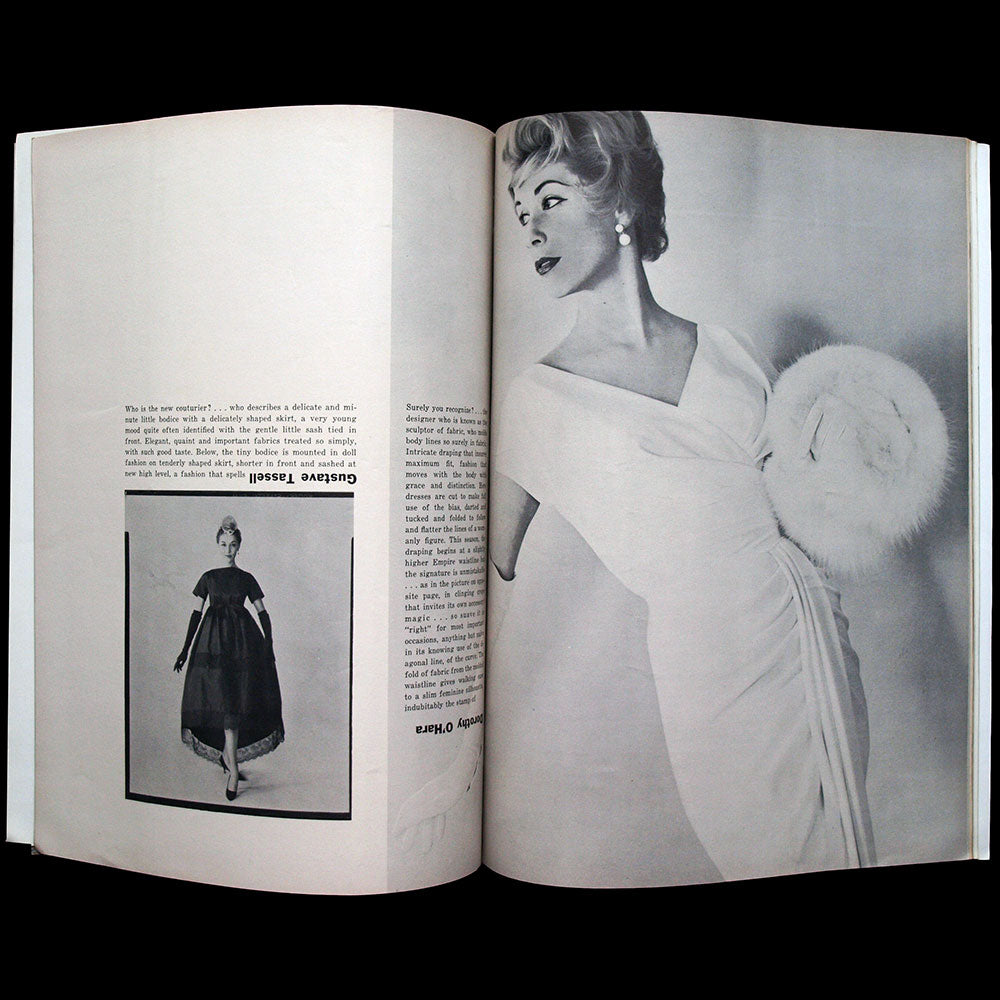 California Stylist, February 1959, couverture de Frances Blaker