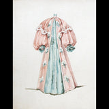 Calvayrac - Dessin d'un manteau (circa 1894)