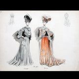 Calvayrac - Réunion de 27 dessins pour l'été 1905