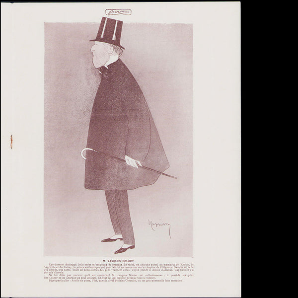 Fémina et la mode - Les Célébrités de la Mode par L. Cappiello (1903)