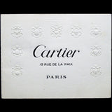 Cartier - Invitation à l'exposition privée (1938)