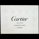 Cartier - Invitation à l'exposition de fin d'année (1951)
