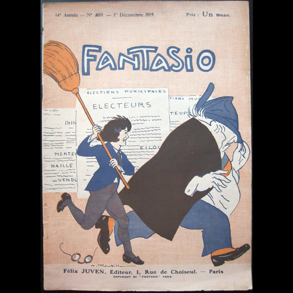 Poiret - Fantasio, 1919, Poiret le sultan rose