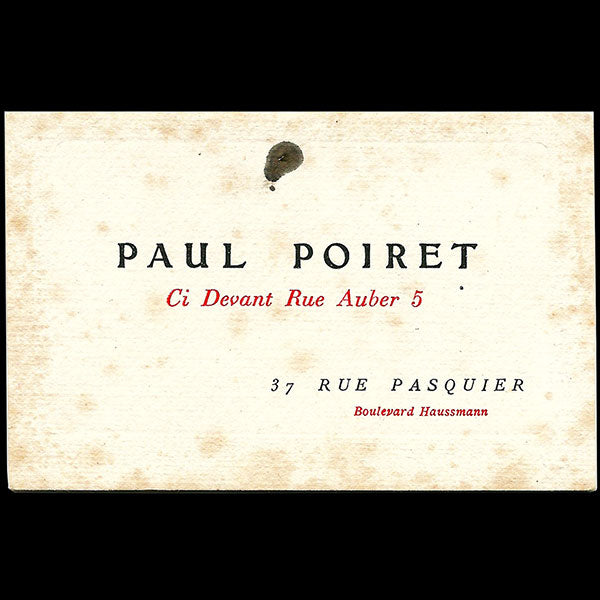 Paul Poiret : Les costumes de l’été 1906