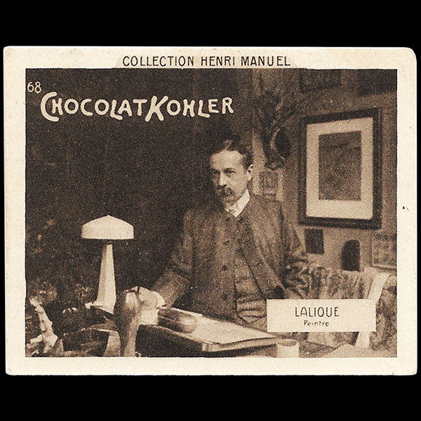 René Lalique - collection Henri Manuel des chocolats Kohler (circa 1910)