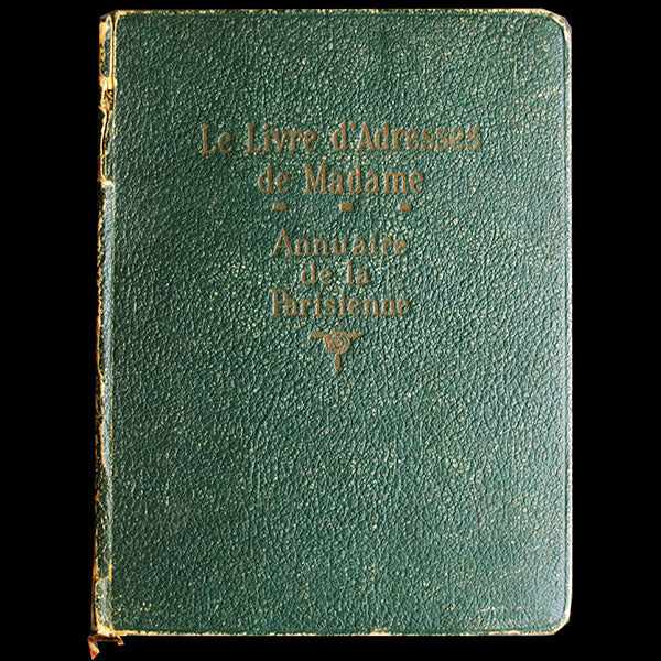 Le Livre d'Adresses de Madame - Annuaire de la Parisienne (1929)