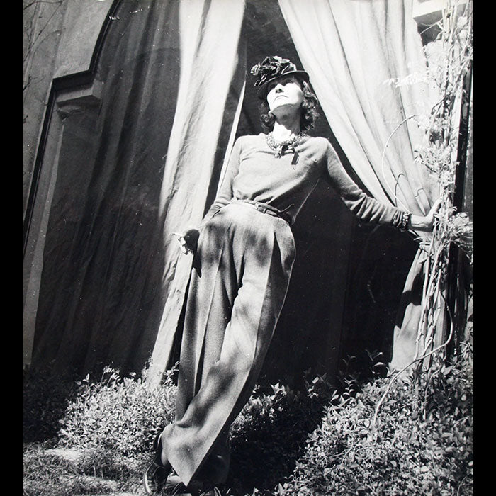 Chanel - portrait de Coco Chanel par Roger Schall en 1938