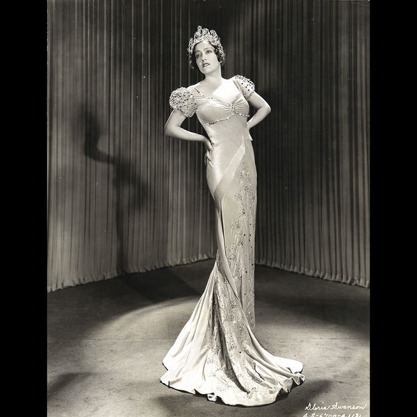 Chanel - Gloria Swanson dans Tonight or Never, costume de Gabrielle Chanel (1931)