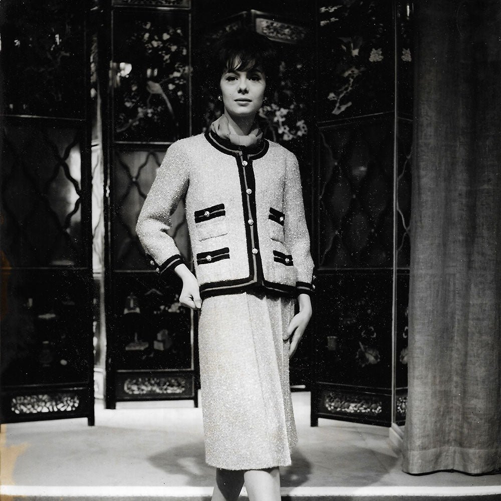 Tailleur shop chanel noir
