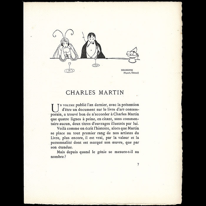 Charles Martin - Les Artistes du Livre (1928)