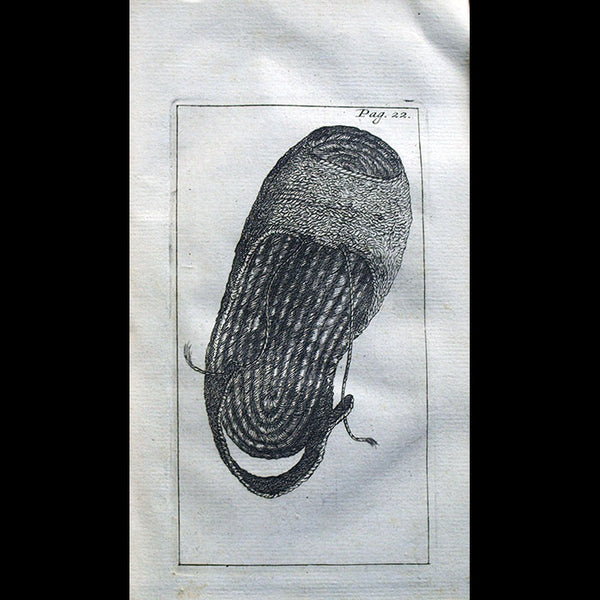 Balduin & Negrone - Histoire de la chaussure, des chausses, des sandales, cothurnes depuis l'Antiquité (1711)