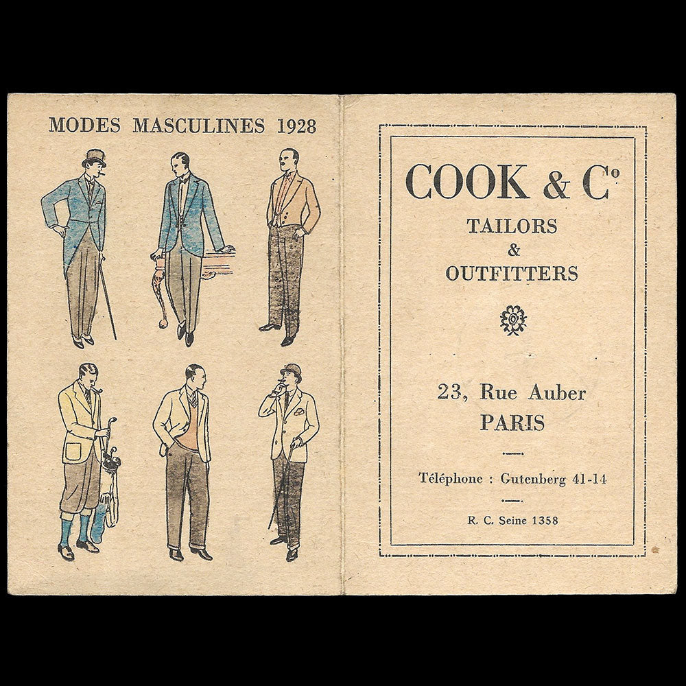 Cook & cie - Guide pour s'habiller correctement en toutes circonstances (1928)