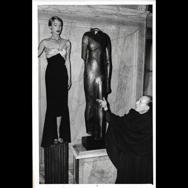 Jacques Costet - Jupe-robe du soir (1954)