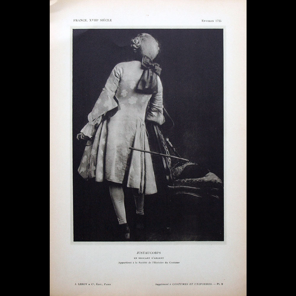 Costumes & Uniformes, revue de la Société de l'Histoire du Costume, n°2 (mai 1912)