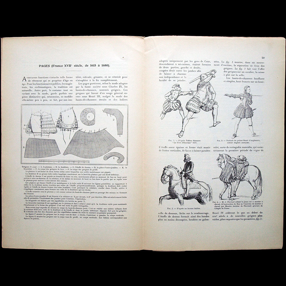 Costumes & Uniformes, revue de la Société de l'Histoire du Costume, n°7 (mars 1913)