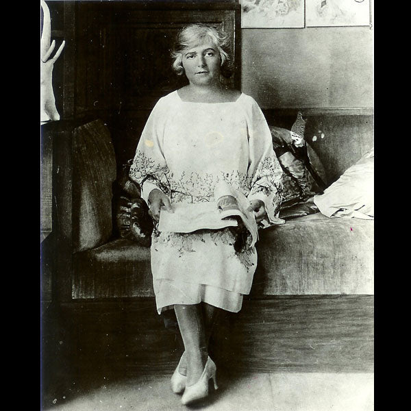 Vionnet - Portrait de la couturière par Thérèse Bonney (1926)