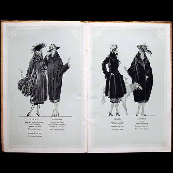 Revillon Frères, catalogue pour l'hiver 1920-1921