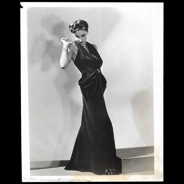 Lucien Lelong - robe du soir (1938)