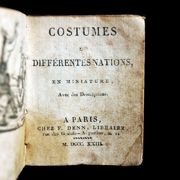 Costumes des Différentes Nations en miniature avec des descriptions (1823)
