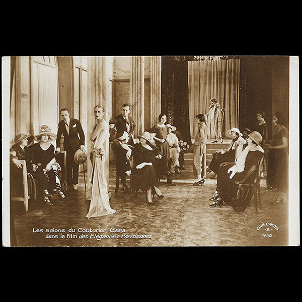 Le film des Elégances Parisiennes - Le salon du couturier Cara (1923)