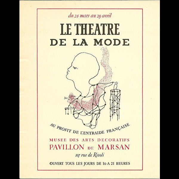 Le Théâtre de la Mode - Programme de l'exposition de Paris (1945)
