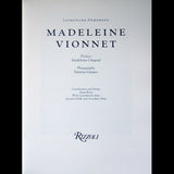 Vionnet - Vionnet, par Jacqueline Demornex, Editions Rizzoli (1991)