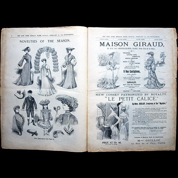The New York Herald Fashion Supplement, February 15th, 1903