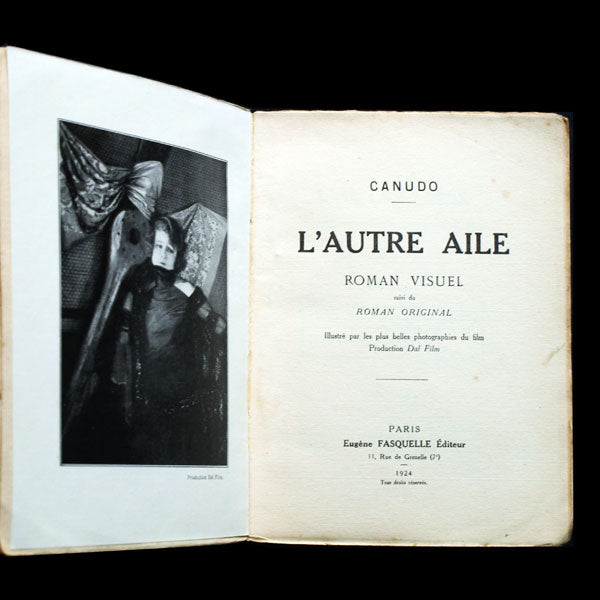 L'Autre Aile, roman visuel, costumes de Paul Poiret (1924)