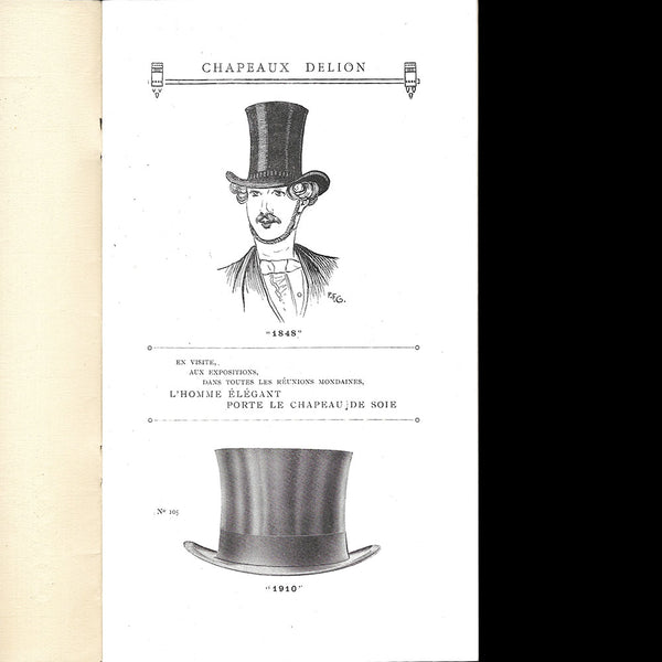 Delion - Catalogue de chapeaux (1910)