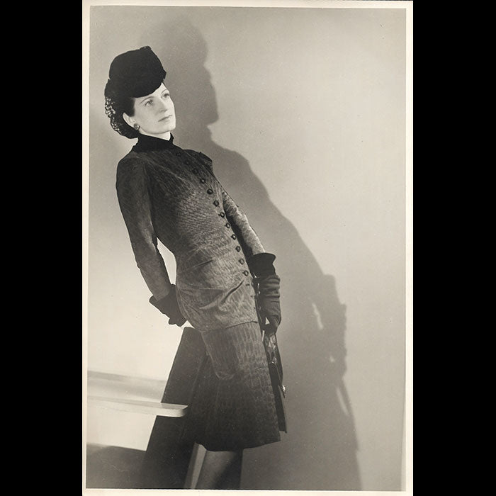 Jean Desses - Tailleur, tirages du studio Waroline (circa 1940s)