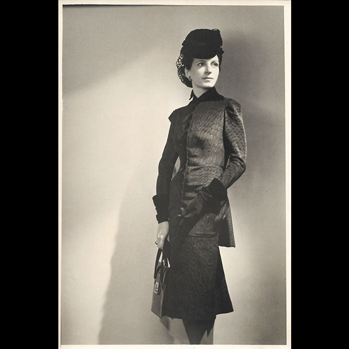 Jean Desses - Tailleur, tirages du studio Waroline (circa 1940s)