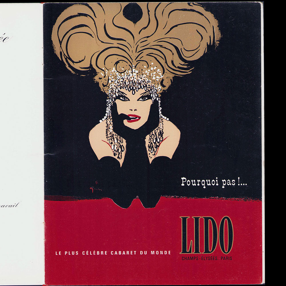Christian Dior, 20ème anniversaire, couverture de René Gruau (1967)