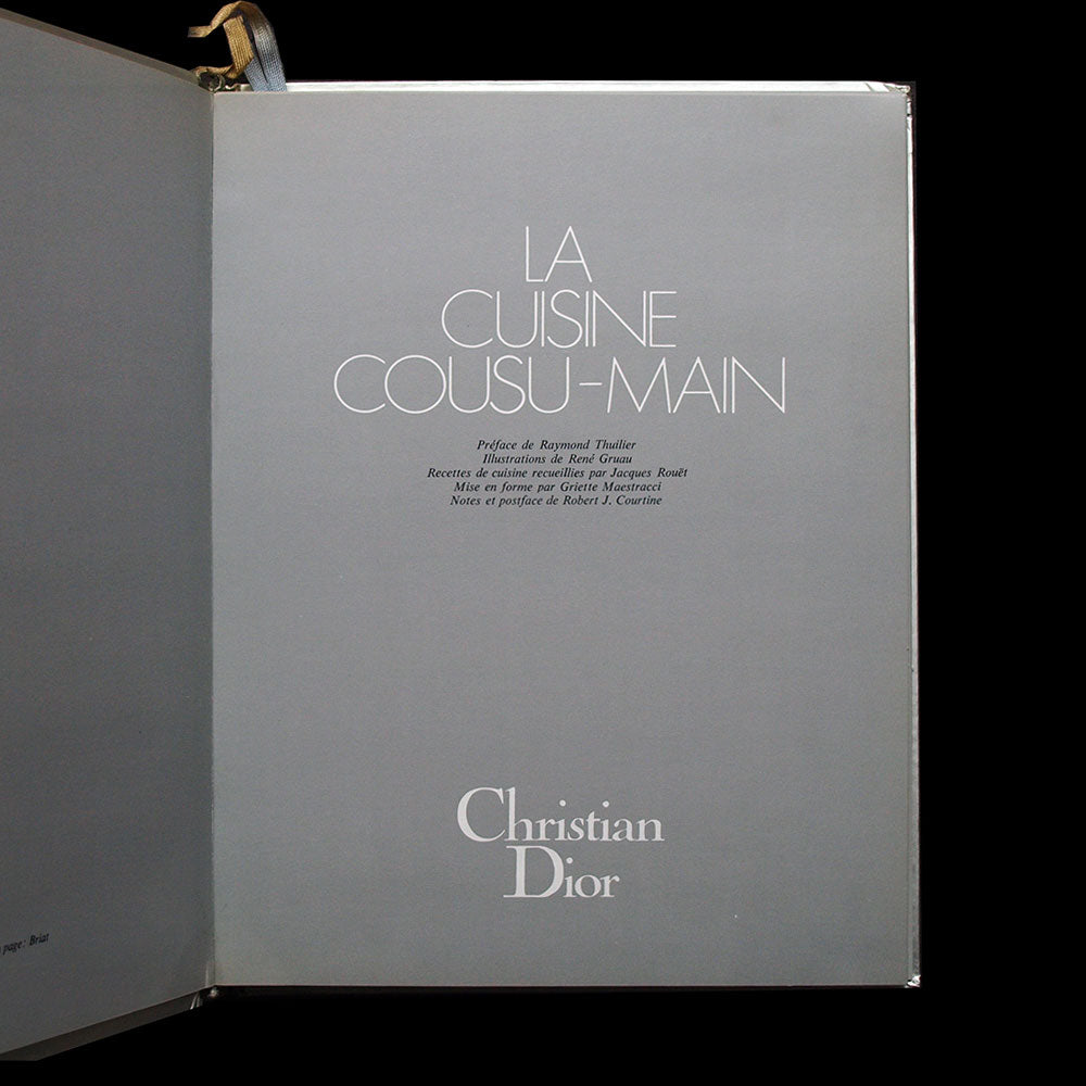 La cuisine cousu-main, de Christian Dior (1972)